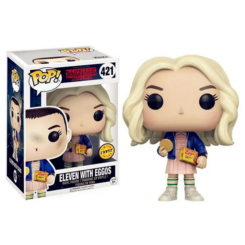 

Funko POP Stranger things & Eleven brinquedos Collection PVC Action Figure toys birthday Gift