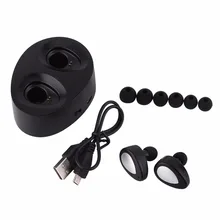 Bluetooth гарнитура Bluetooth наушники-вкладыши V4.1 Беспроводной наушники с зарядки окно для телефона