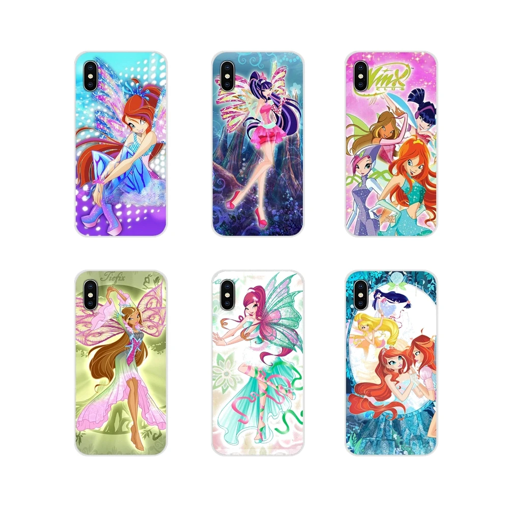 

Winx Club Artwork Accessories Phone Cases Covers For Huawei Mate Honor 4C 5C 5X 6X 7 7A 7C 8 9 10 8C 8X 20 Lite Pro