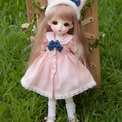 Новое поступление полный набор 1/6 BJD куклы BJD/SD Lina для Miu совместное кукла прекрасные куклы смолы с Стекло глаза для маленьких девочек