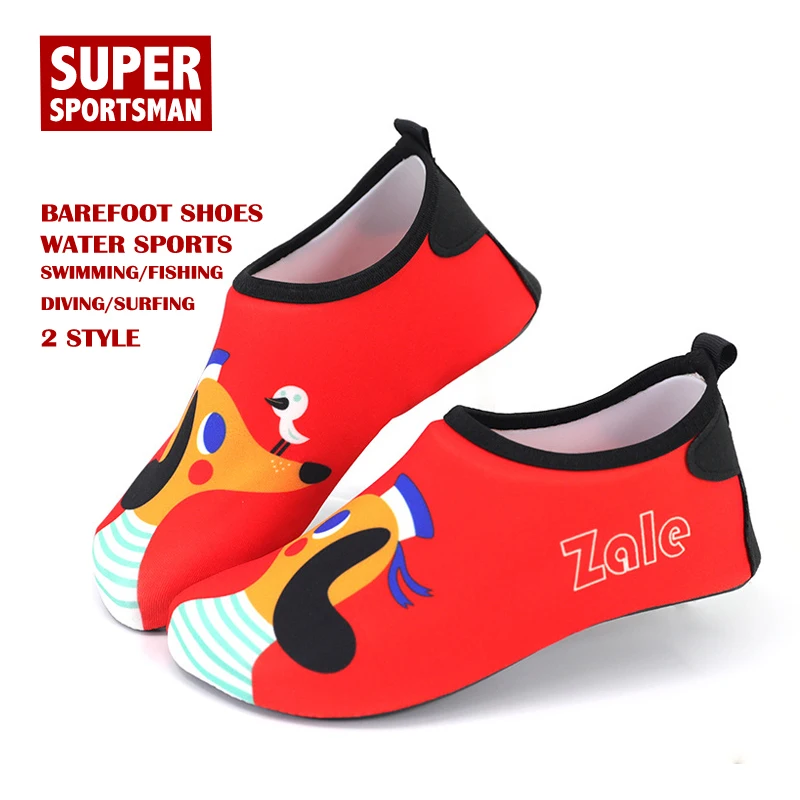 

Kids Cartoon Men Women Swimming Beach Aqua Barefoot Shoes Boy Girl Fishing Sandals Children Water Sports Slipper Outdoor Sneaker