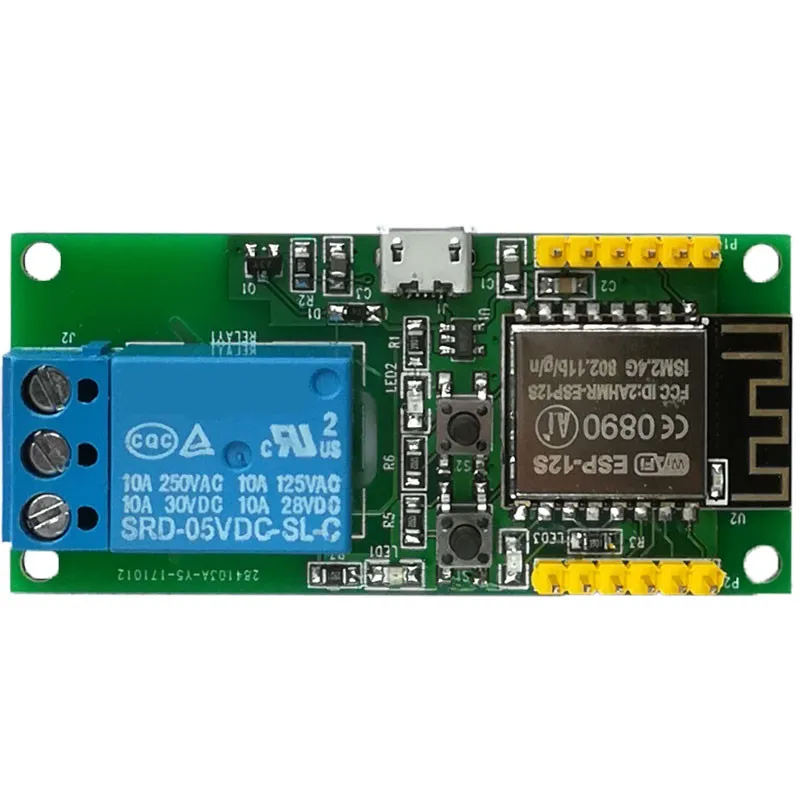 

WiFi relay module esp8266 programmable wireless network remote control development board IOT switch 5V