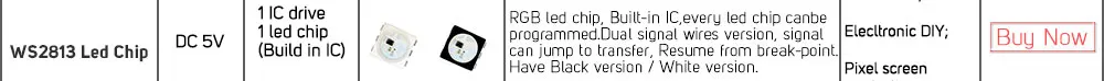 WS2812B SMD 2427 Мини светодиодный цифровой индивидуально адресуемый цифровой гибкий светодиодный панельный экран полный цвет мечты 11x44 22x22 DC5V