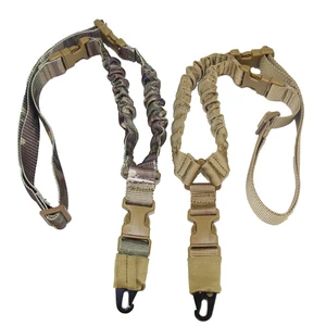 Тактический одноточечный Банджи винтовка пистолет слинг ремень системы Охота регулируемый нейлон одноточечный винтовка ремень бесплатная доставка - изображение