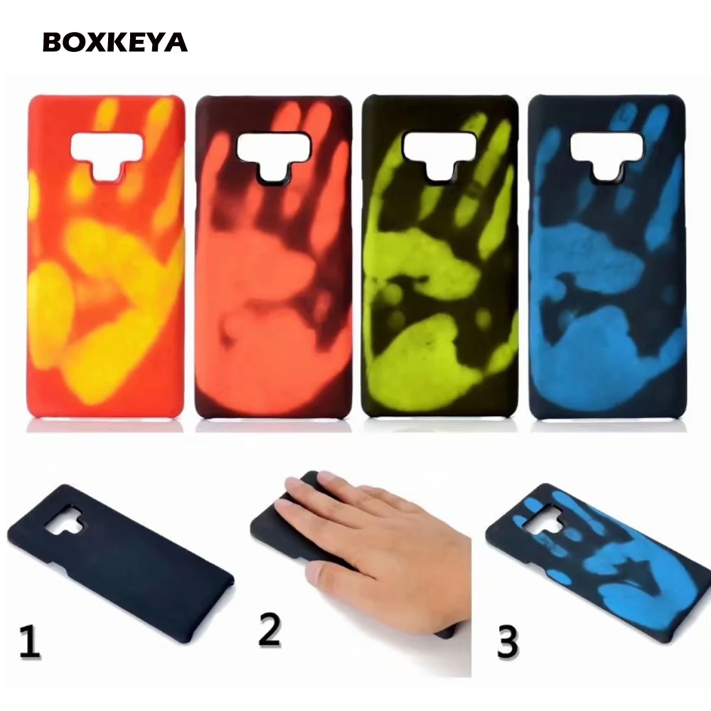 Thermal Cases For Samsung A3 A5 A7 2017 J330 J530 J730 Heat Sensitive Case Note 10 Pro S11 Plus E A51 A71A 91 Back Cover |