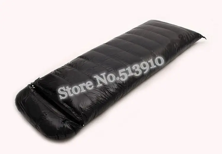 

Goose down Filling 400g/600g/800g/1000g outdoor ultralight can be spliced envelope adult breathable envelop sleeping bag