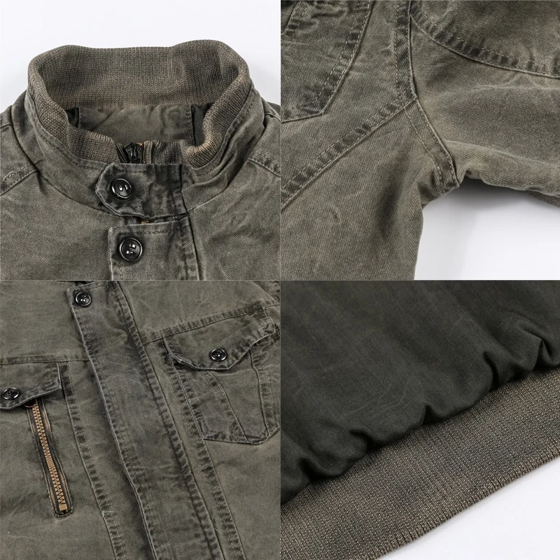Новинка мужская куртка мужское пальто 4XL 5XL Военный стиль несколько карманов