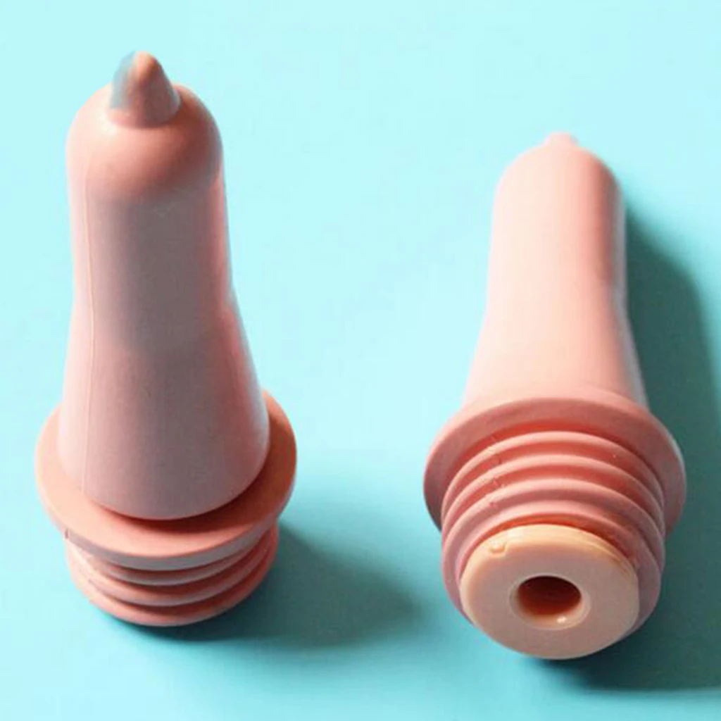 Rubber Calf Milk Bottle Feeding Snap Teat Calf Milk Mouth Bottle Nipple