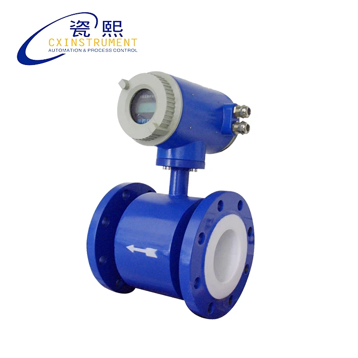 

0.6~12 m3/h Flow Range 4~20 mA Output and DN20 Diameter Carton Steel and Rubber Material Flow Rate Meter Water