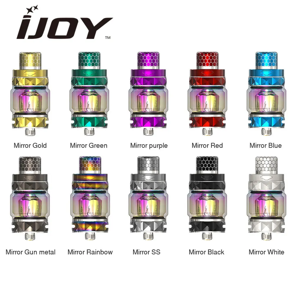 

Original Ijoy Diamond Baby Tank for E-cig Ijoy Diamond Mini Box Mod 2ml/4ml Capacity Atomizers Use 0.18ohm DMB-Mesh Coil