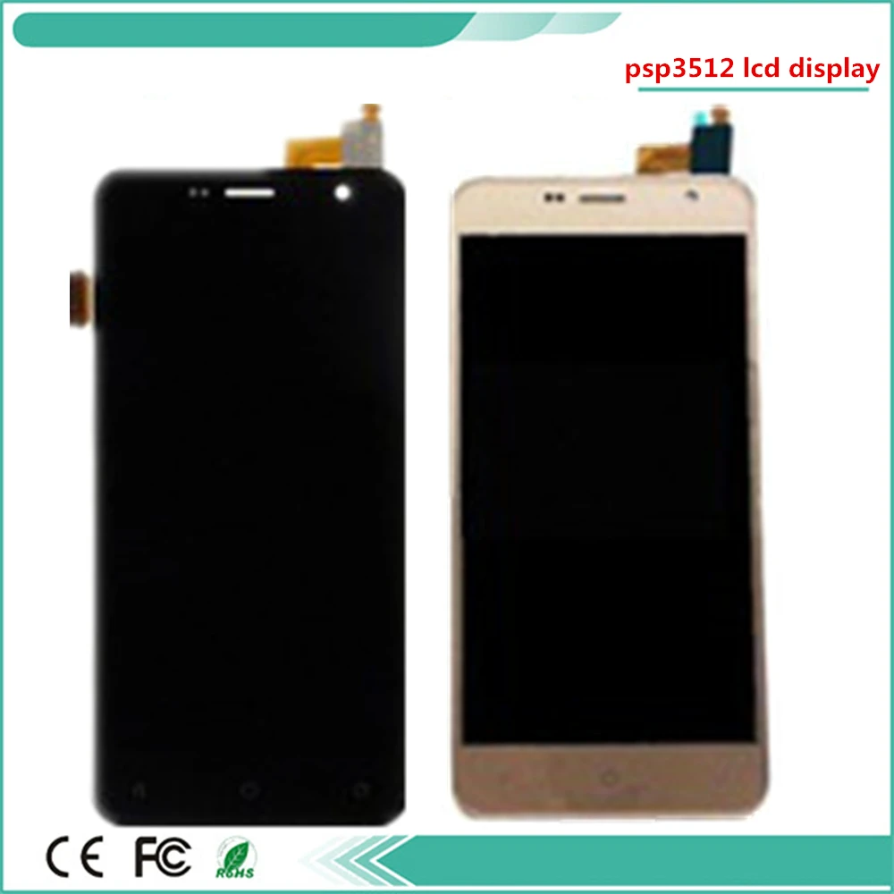 

3M Tape phone lcd For Prestigio Muze B3 PSP3512 PSP 3512 PSP7511 DUO LCD Display with Touch screen digitizer Assembly