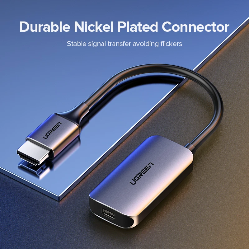 Ugreen HDMI к Mini DisplayPort конвертер Кабель адаптер 4K для Apple iMac samsung ASUS монитор Xbox One DP