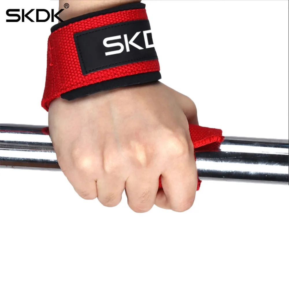 Wrist Wraps Weight Lifting Training Gym Lifting Straps Pro Support Grips Gloves
