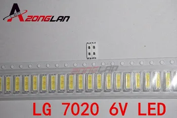 

200PCS For LG LED LCD Backlight TV Application LED Backlight 1W 6V 7020 Cool white LED LCD TV Backlight TV Application BB72DLED