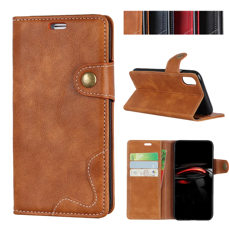 

Magnet Flip Card Slot Wallet Cover For iphone 7 8 Plus Case For iphone 5.8 6.1 6.5 2019 Book Case For iphoneXS Max X XS XR