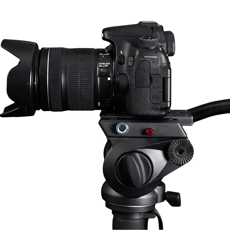 Miliboo MTT705A алюминиевый Портативный монопод для камеры с жидкостной головкой
