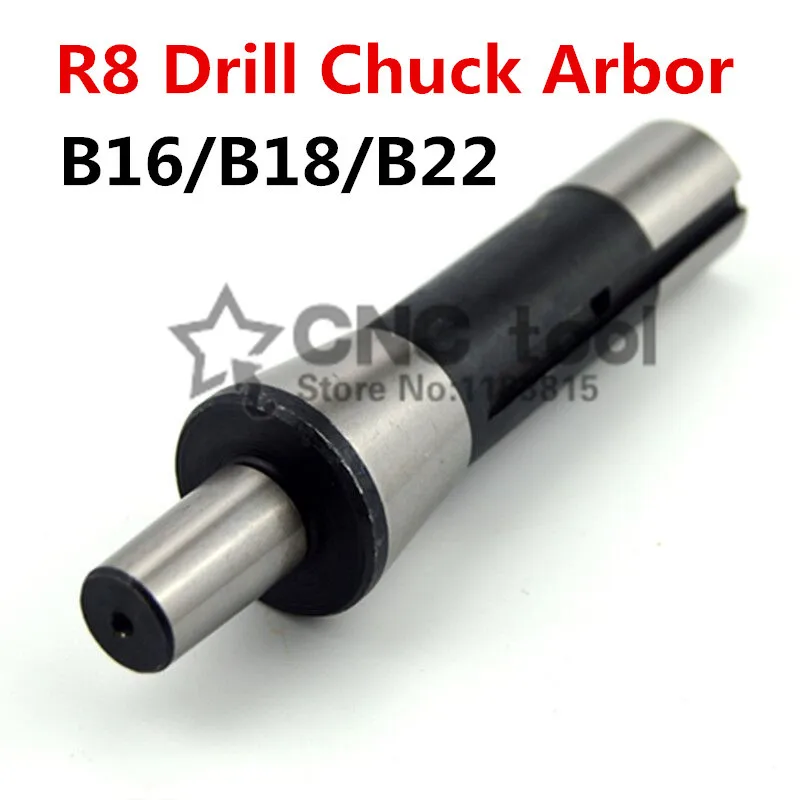 

Free shipping 1PCS R8 1-13mm/3-16mm/5-20mm,Drill Chuck Arbor Draw Bar M12 or 7/16'' 20UNF Mount B16/B18/B22