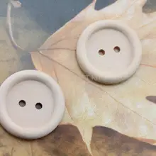 Набор из 250 шт большие круглые деревянные кнопки деревянный декор 30 мм