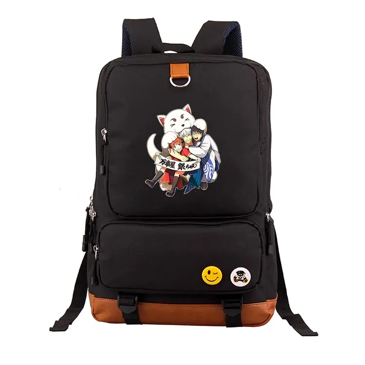 

Anime GINTAMA COSPLAY Casual fashion male and female students schoolbag travel backpack