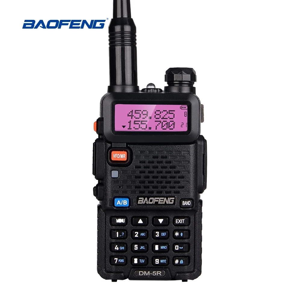 Новая цифровая рация Baofeng DM 5R Plus DMR Tier1 Tier2 Tier II с двойным временным слотом