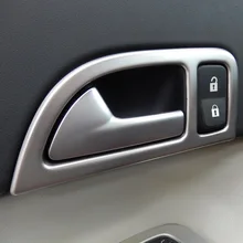 Нержавеющая сталь внутренняя дверная ручка крышки рамка отделка для Volvo C30 S40 V50 2004-2012 год