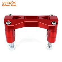 Алюминиевый для мотоцикла cnc 1 1/" 28 мм стояки крепление зажимы руля для HONDA CR125 CR250 2000-2007 CRF250 2004- CRF450 02-15
