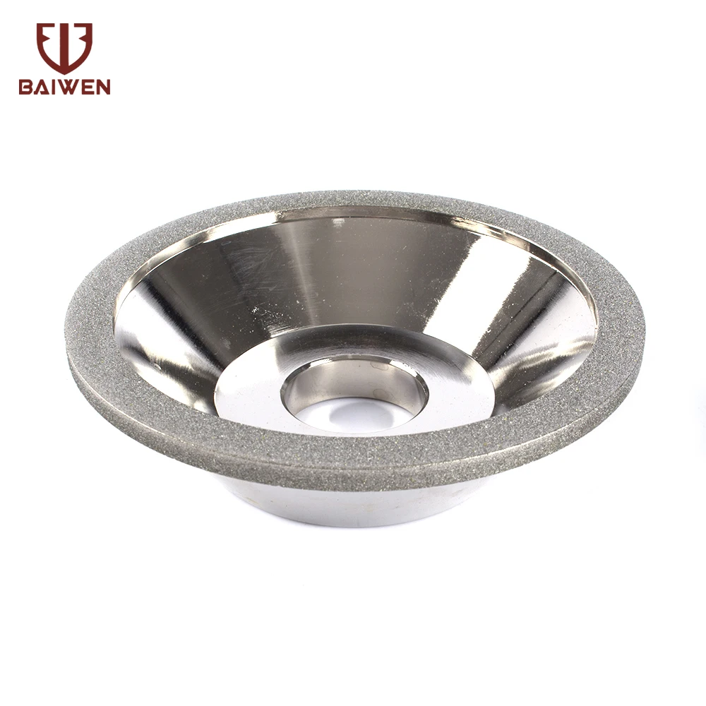 100 мм Форма чаши аппаратный Полировальный Инструмент алмазные шлифовальные круги Cup Cutter 150-600 Grit
