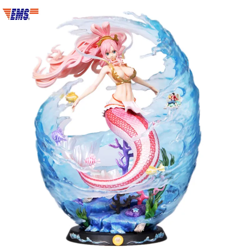 

New ONE PIECE Mermaid Princess Shirahoshi The Fish Men Island GK Resin Statue Model Toy X517