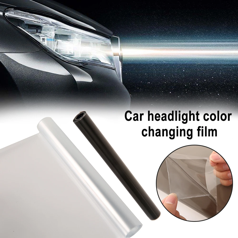 

11.81x78.74 Inch Car Headlight Taillight Tint Vinyl Film Sticker Car Fog Light Rear Lamp Vinyl Stickers