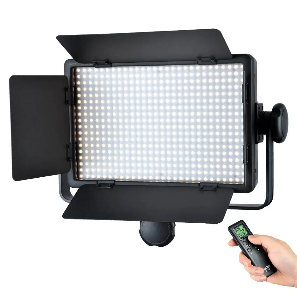 

Godox LED500C 3300K-5600K LED Video Continuous Light Lamp Panel (Lux: 2900)