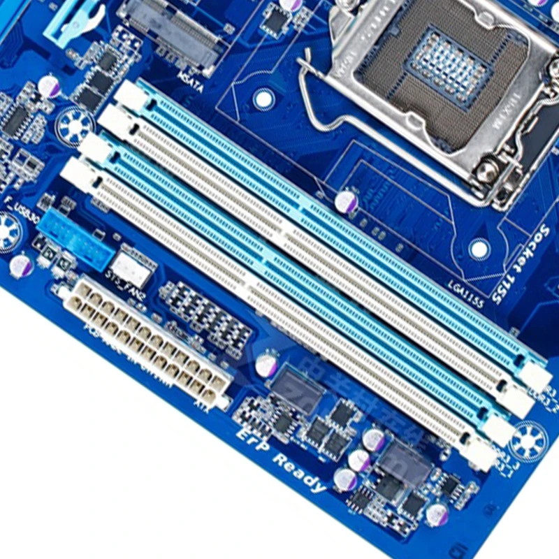 GIGABYTE GA-P75-D3 рабочего Материнская плата LGA1155 i3 i5 i7 DDR3 блок питания ATX