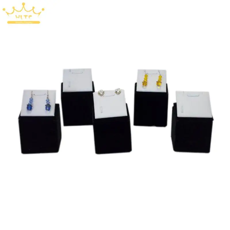 

Wholesale 5 pcs/lot stud earrings holder earring display stand display earring square for stud organizer cases