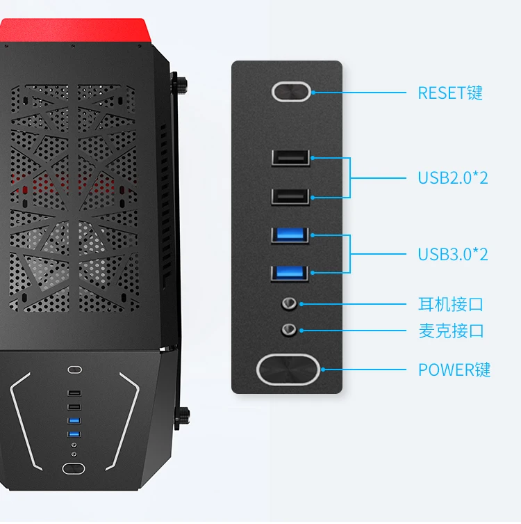 JONSBO MOD2 MOD-2(поддержка ATX материнская плата/все алюминиевые коробки/2,0 мм алюминиевая пластина+ 4,0 мм закаленное стекло