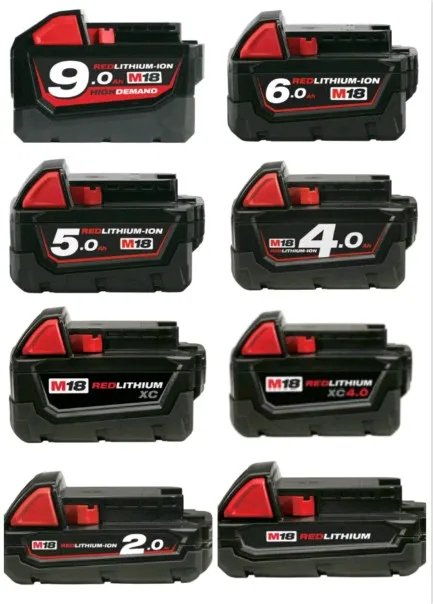 

Authentic M 18V lithium battery 1.5AH meters Vokey / 2.0AH / 4.0AH / 5.0AH 3.0AH/ / 6.0AH/ 9.0AH (used products)