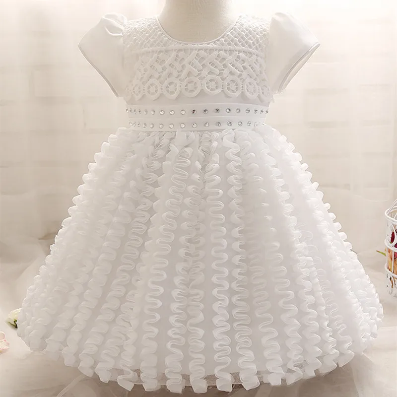 white frock for 1 year girl