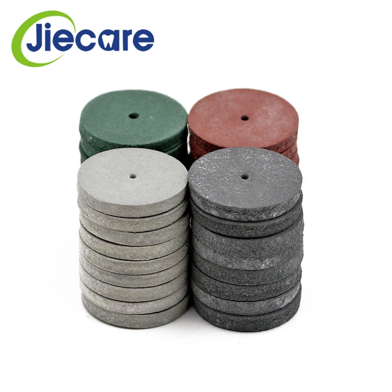 

100 Pcs Dental Rubber Polishing Wheel for Knife Dental Surface Finishing Dremel Rotary Power Tools Dental Jewelry Polishing Disc