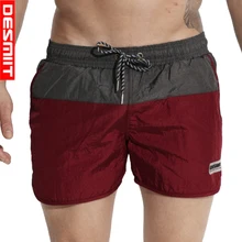 DESMIIT, новинка, летние мужские пляжные шорты, мужские шорты для плавания, одежда для серфинга, пляжные шорты,, мужские спортивные шорты для бега, для спортзала, быстросохнущие
