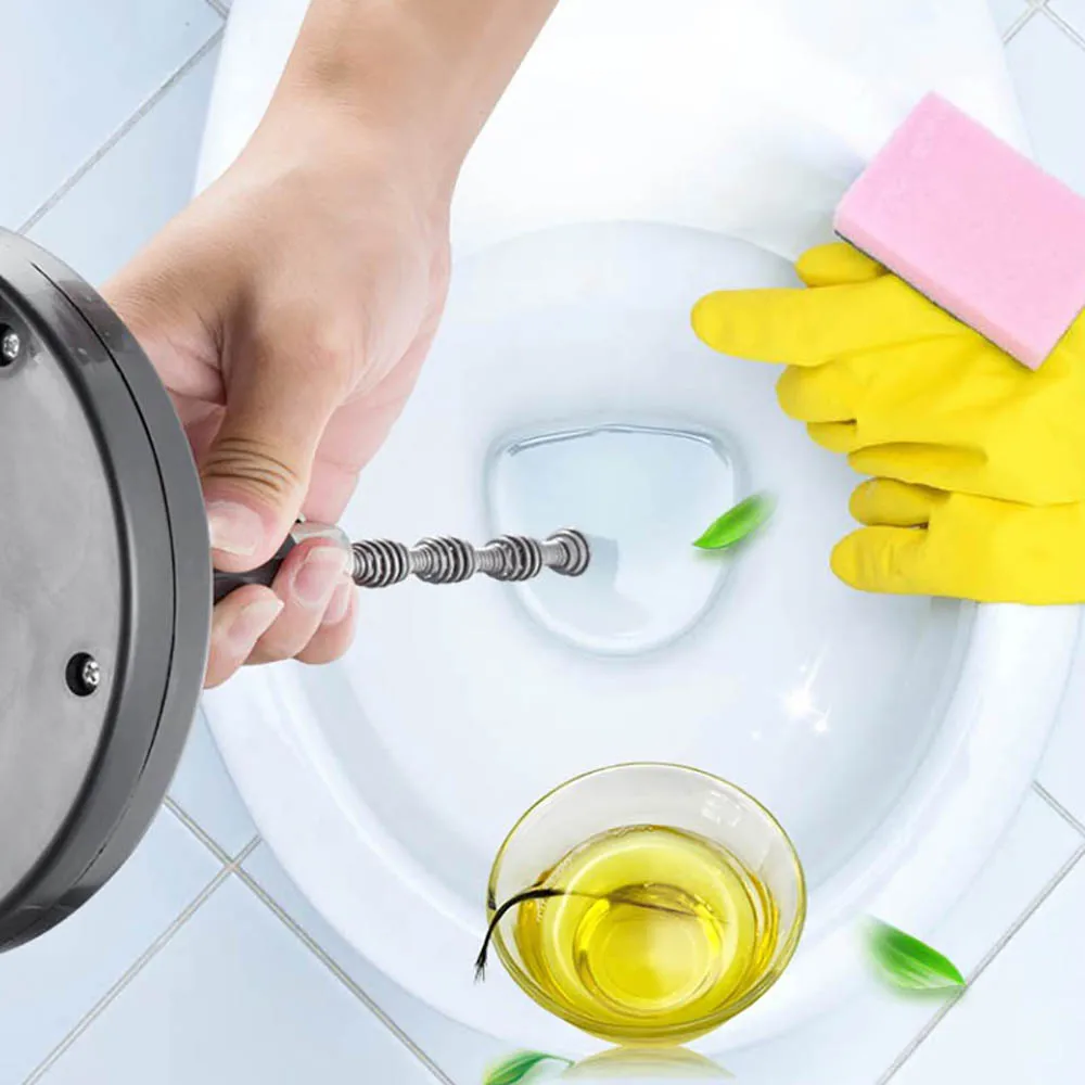 Бытовые ручные канализационные дноуглубительные устройства инструмент для чистки туалета трубы Ванная комната Кухня дренажное Канализационное оборудование