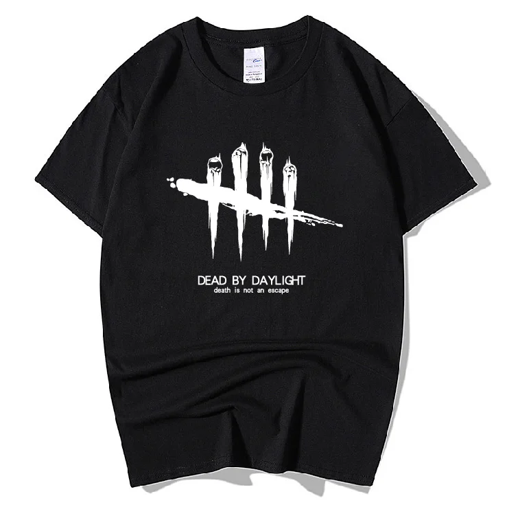 

Dead By Daylight The Game Theme Logo T-Shirt Men Women Short Sleeve O Neck Cotton Casual Funny Harajuku Basic T Shirts Tshirt
