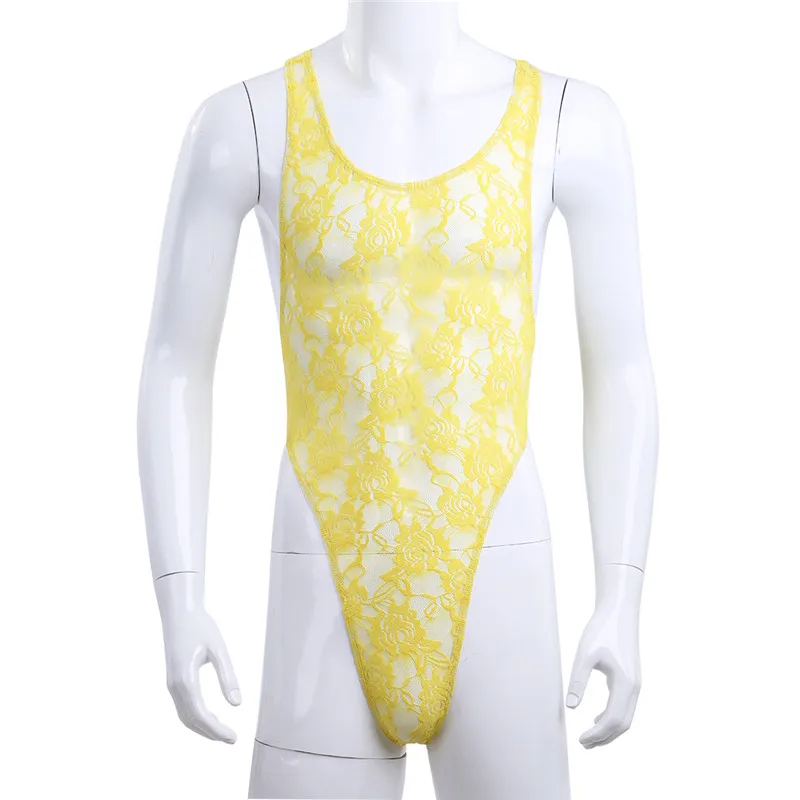 Cosplay&ware Mens One Piece Lingerie Floral Lace Mankini Bodysuit Catsuit Sissy Pouch Body Suit Jumpsuit Nightwear Sleepwear -Zentai shop online HTB1mKnrumtYBeNjSspaq6yOOFXab.jpg