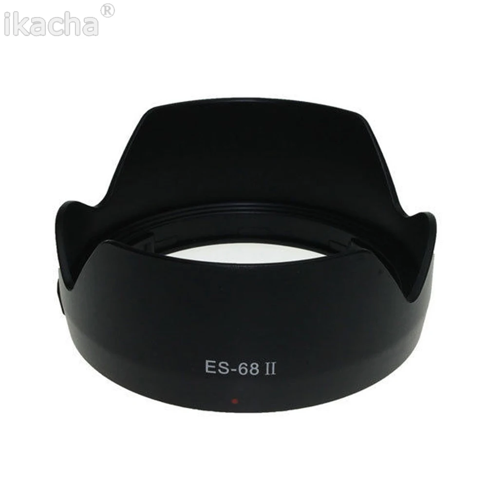 Camera Lens Hood ES-68 II ES-68II Flower Petal Shape Bayonet Mount Lens Hood (1)