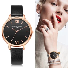 2017 Rose Gold Lvpai Brand Leather Watch Luxury Classic Wrist Watch Fashion Casual Simple Quartz Wristwatch Clock Women Watches