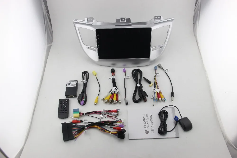 Cheap 4 core android 7.1 car dvd player for Hyundai Tucson 2015-2017 with radio gps navigation multimedia 0