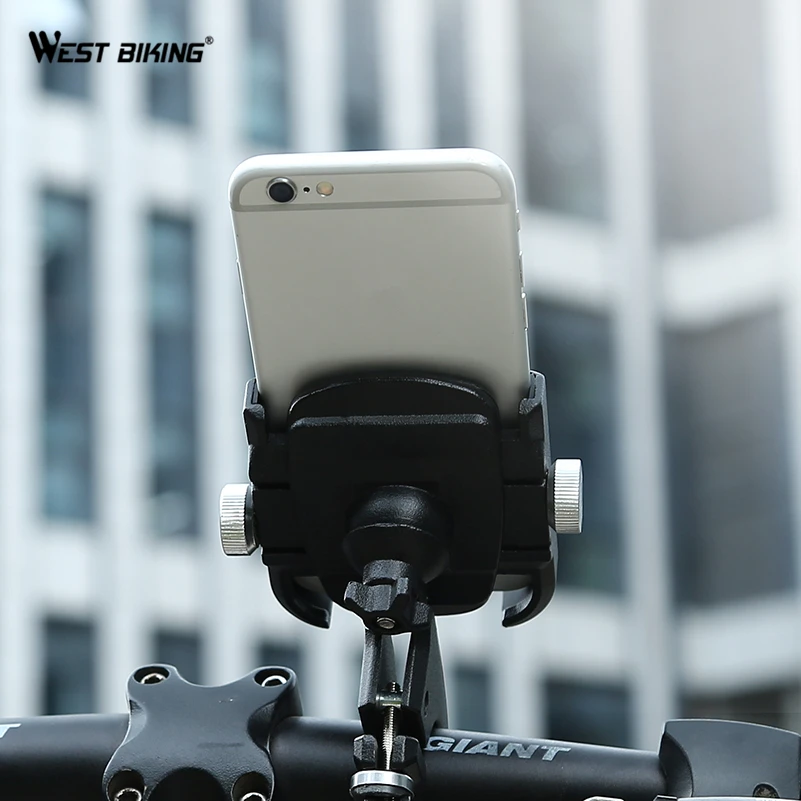 WEST BIKING алюминиевый сплав велосипедный держатель для телефона 4 0 6 8