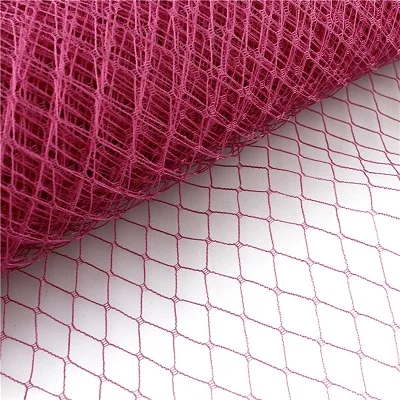 as picture Павлин синий 29 цветов 1"(25 см) клетка Veiling Дамская Шляпка вуаль DIY аксессуары для волос; Свадебные События вуалетки материал LD09 - Цвет: as picture