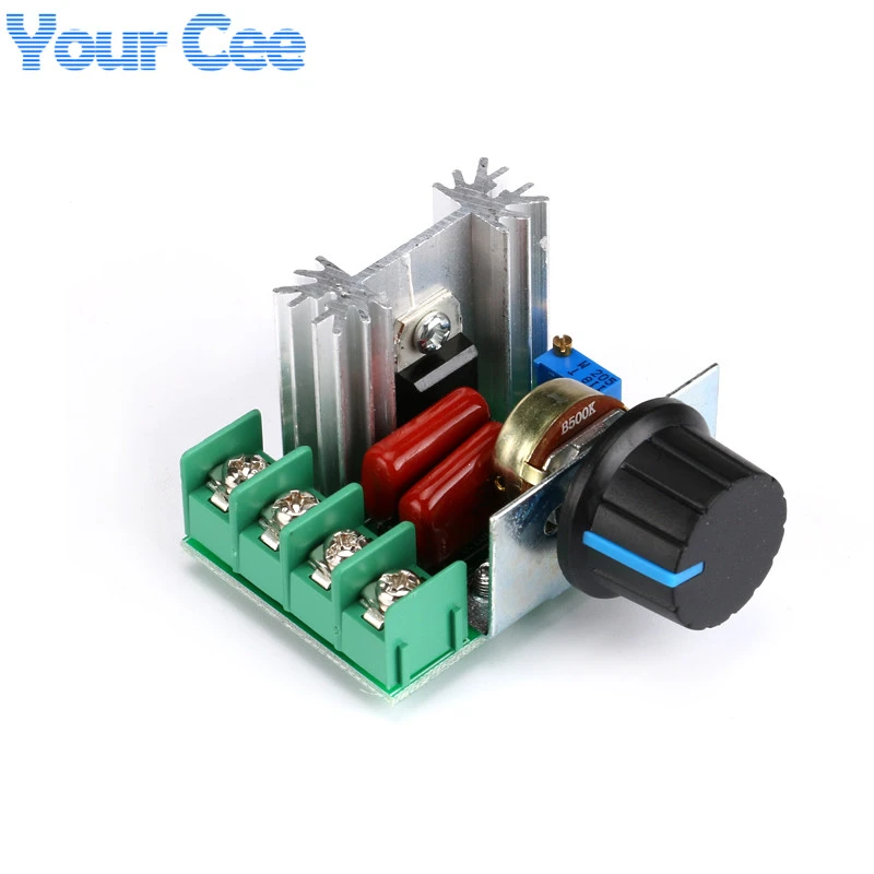220 V 2000 W Speed Controller RCS régulateur de tension gradation gradateurs Thermostat 220 V 2000 W Speed Controller RCS régulateur de tension gradation gradateurs Thermostat