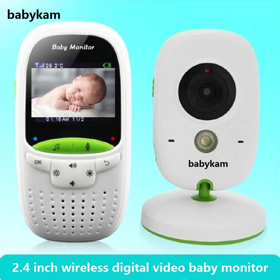 

babykam bateria infantil cry babies detector fetal 2.0 inch LCD IR Night Vision Temperature Monitor 8 Lullabies Baby Intercom