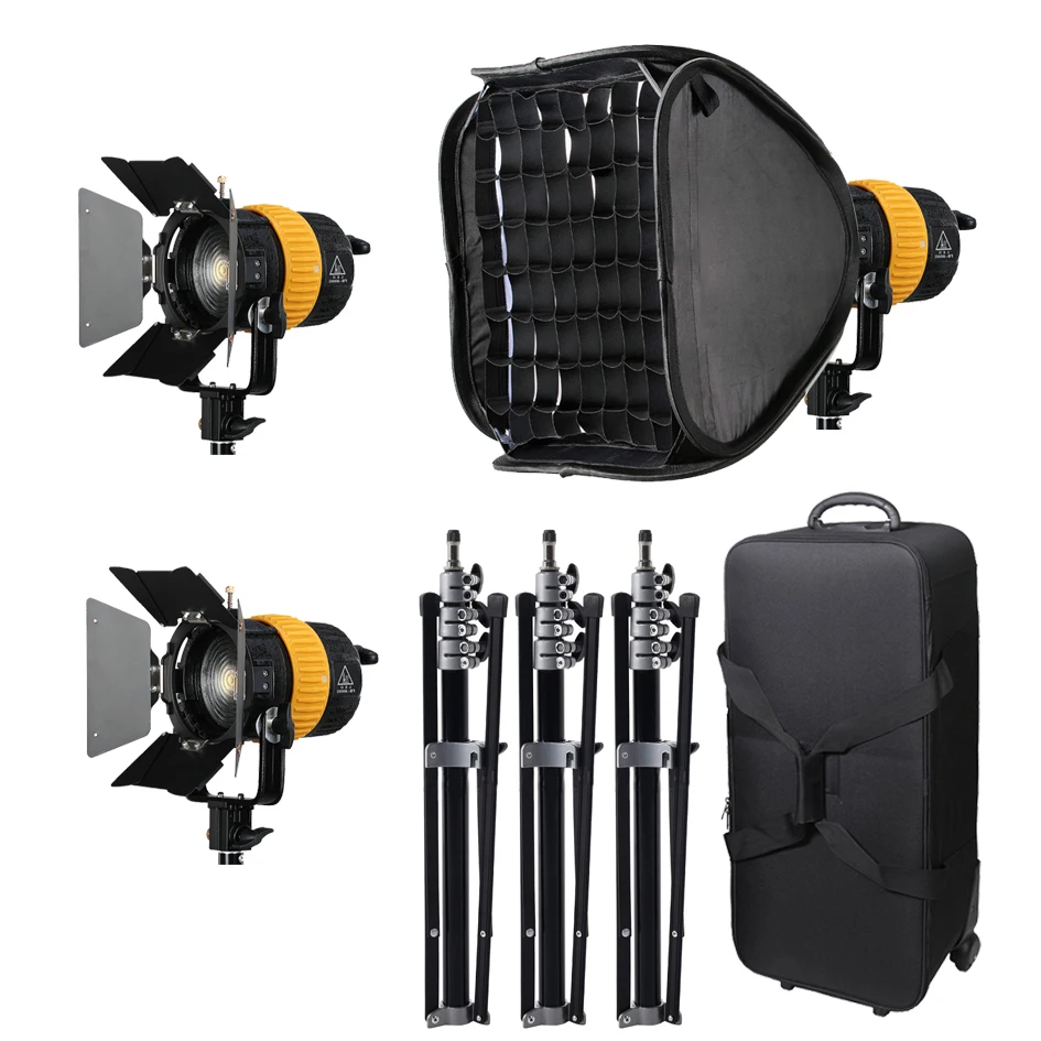 Светодиодный френель ALUMOTECH 5500/3200K 3x80W с v креплением от поставщика питания +