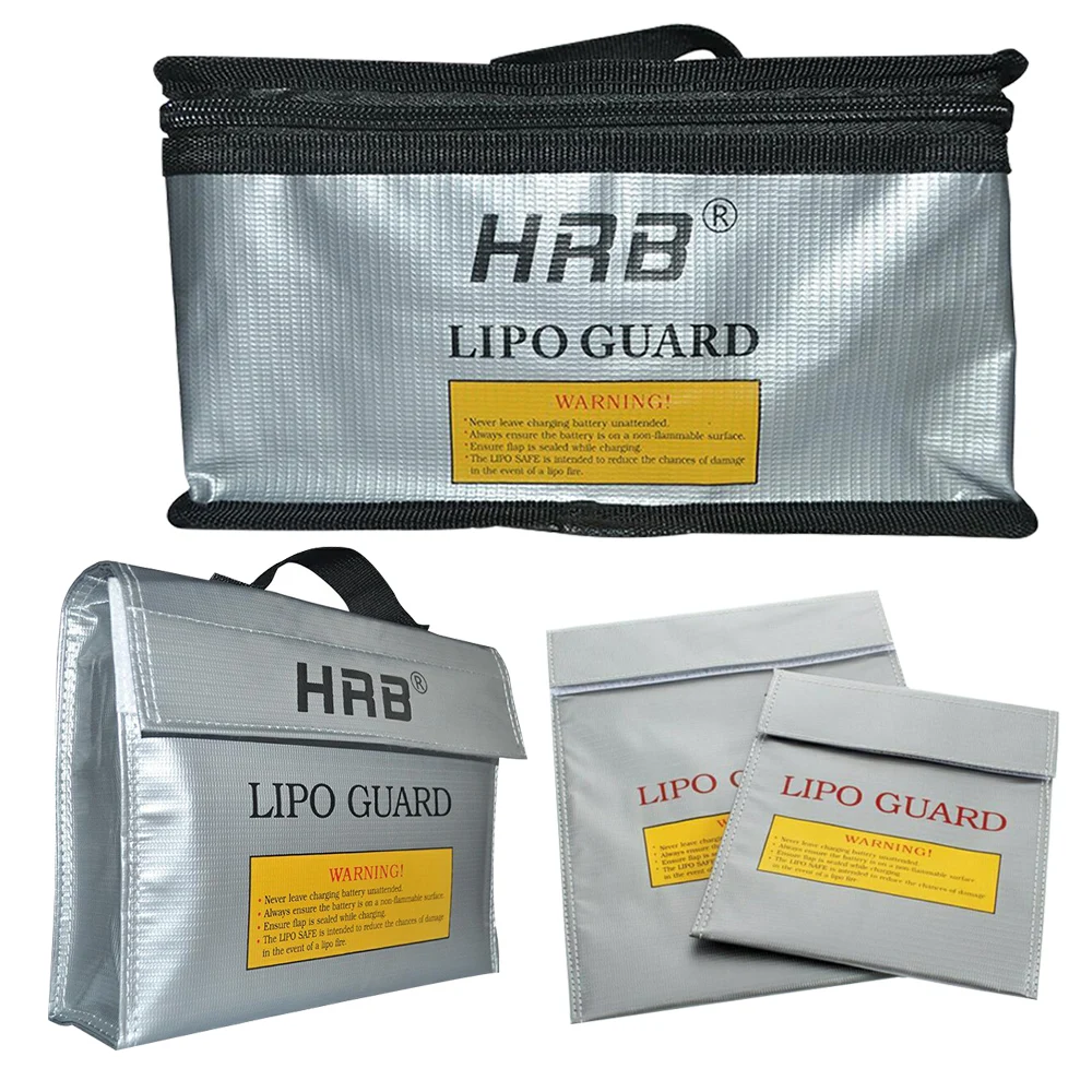Аккумулятор HRB LiPo пожаробезопасный чехол 215*155*115 мм 240*65*180 взрывозащищенный