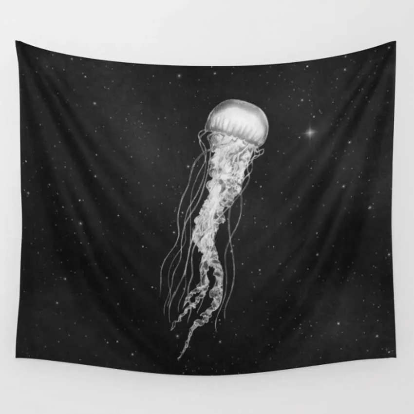 Hippie Beautiful Night Sky Mandala Wall Tapestry Home Boho Decoration Macrame Wall Hanging Tapestries For Living Room Bedroom